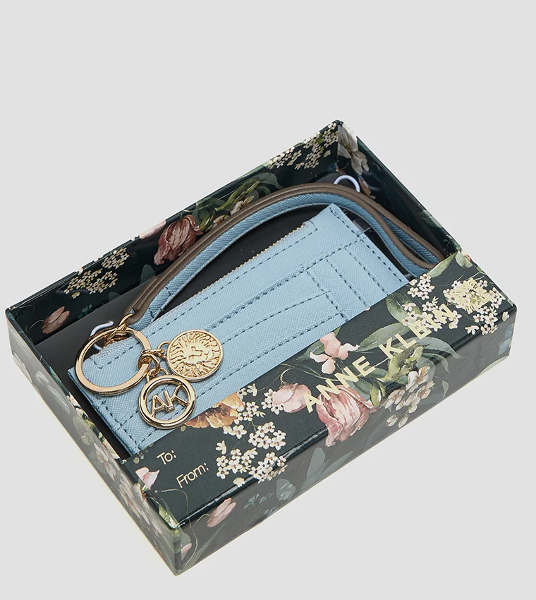 Anne Klein  Anne Klein Logo Detail Zippered Wallet for Women | Best Price UAE